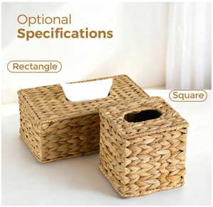 Organizador de Almacenamiento con Tapa de Papel de Jacinto de Agua Artex Hai Nam, Diseño Clásico, Duradero y Sostenible - Product Image 3