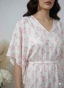 Vestido Kaftan Maxi de Playa 100% Algodón, Talla Grande para Mujer, para Todas las Temporadas - Verano - Product Image 5