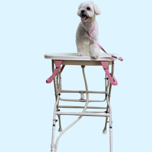 Support de baignoire pour animaux de compagnie HEDYS GROOMING, réglable, portable, pliable, hauteur réglable sur 3 niveaux, pour chiens, en matériau PP - Product Image 1