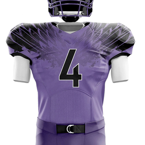 Uniformes de Fútbol Americano Sublimados al Por Mayor con Nombre y Número del Equipo, Precio de Fabricante - Product Image 3