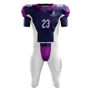 Uniforme de Fútbol Americano de Alta Calidad y Bajo Precio Hecho de 100% Poliéster - Product Image 1