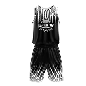 Nouvel ensemble de maillot de basket sans manches respirant et personnalisé, séchage rapide, coupe athlétique - Product Image 1