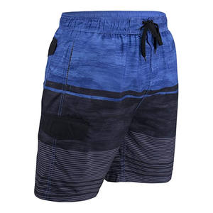 Shorts décontractés en coton brodé pour hommes, respirants, écologiques, taille haute, braguette boutonnée, couleur unie, séchage rapide, usage quotidien, vente en gros - Product Image 6
