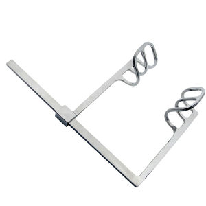 Rétracteur abdominal auto-rétentionnel Perman, lame de 65 mm, bras de 18 cm, outil chirurgical en acier inoxydable - Product Image 4