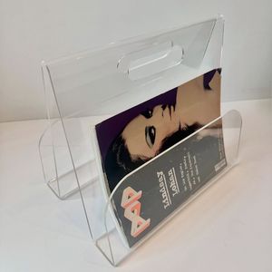 Elegant newspaper holder designer magazine organiser acrylic display rack durable magazine holder clear <b>book</b> rack - Product Image 4