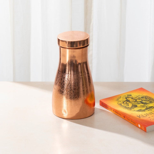 Luxury Royal Copper Embossed Dishwasher Safe Stackable <b>Jar</b> for Business Gifts and Kitchen Use - Product Image 3