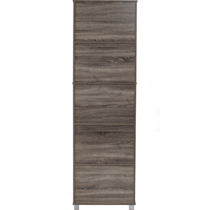 Minimalist Laminated Board <b>Storage</b> <b>Box</b> Ebonnese Finish Five Tier Multi-Purpose <b>Lockable</b> Organizer Cabinet Separate Key Locks - Product Image 4