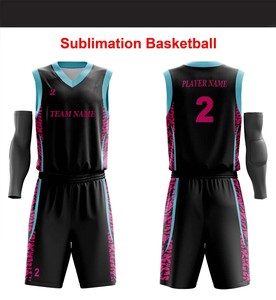 Uniforme de basket-ball unisexe personnalisé, respirant, anti-humidité et à séchage rapide - Product Image 3