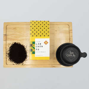 Café Negro en Grano de Vietnam, Empaquetado Personalizado en Caja para Bebidas de Café en Polvo, Robusta Lam Chan Au, Tueste Medio - Product Image 3