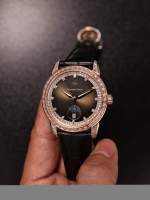 Montre mécanique automatique pour homme Alexander Ferros 9081R-01 en acier inoxydable avec boucle saphir, mouvement MIYOTA, résistante à l'eau 5BAR