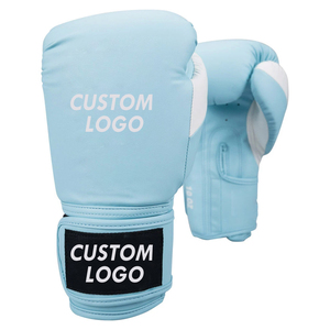 Guantes de Boxeo Profesionales de PU Grueso, Hechos a Mano, con Logotipo Personalizado, Nueva Llegada, Duraderos, Transpirables y con Absorción de Impactos, Precio al por Mayor - Product Image 1