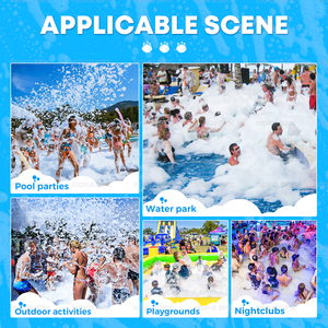 Moka SFX 2500W bên bọt Máy làm ngoài trời phun bọt máy cho hồ bơi bên - Product Image 3