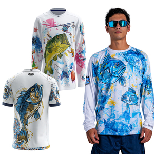 Vêtements de pêche à manches longues, jersey de sublimation pour hommes, chemises de pêche de haute qualité, jersey de pêche personnalisé et chemises de pêche - Product Image 1