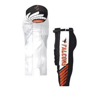 Ensemble d'uniformes de football américain sublimés écologiques 2026 – Tenue d'entraînement professionnelle respirante et recyclée pour équipe, short imprimé - Product Image 5