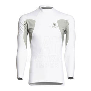 Diseña Tu Propio Rashguard de Manga Larga, Rashguard de la Mejor Calidad, Rashguard Liso para Hombre - Product Image 1