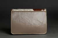 Portefeuille Pochette en Cuir de Vache Marron, Sac à Bandoulière en Cuir de Veau, Sac à Main, Sac à Main, Porte-Monnaie, Porte-Monnaie pour Femmes et Filles