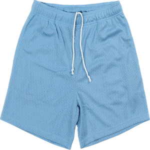 Shorts en mesh grande taille pour hommes, en polyester, blancs, pour le basketball, 100% polyester, décontractés, prêts pour la sublimation - Product Image 6