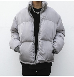 Chaqueta de Invierno Larga para Hombre, Diseño Personalizado, Transpirable, Impermeable, con Cuello Alto, 100% Poliéster - Product Image 1