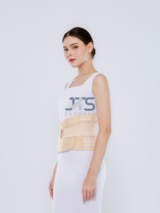 Corset post-partum de qualité supérieure, élastique, flexible, réglable, respirant, en matière lavable, favorisant la récupération après l'accouchement - Product Image 4