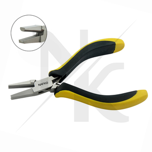 Precision Jewelry Equipment Ergo Half Round Hollow Plier 125mm Stainless Steel Ergonomic Concave Nose Jewelry Making Pliers - Product Image 2