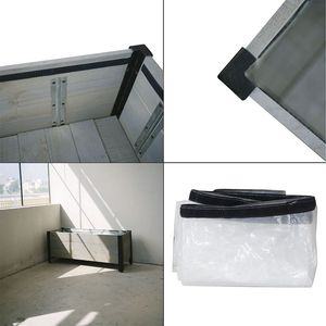 Maceta de madera rectangular de primera calidad, marco de acero fuerte, bolsa de PP extraíble para plantar en el hogar y el jardín - Product Image 5