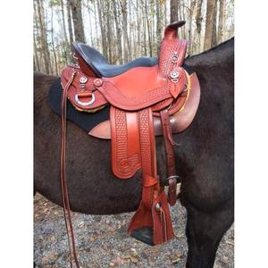 Silla de Montar de Cuero 100% Genuino para Jinete Unisex, Alta Durabilidad, Ecológica, Estilo Inglés con Diseño Personalizable - Product Image 2