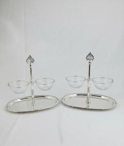 Soporte de Pastel de Cristal de Lujo con Base de Metal, Exhibidor de Postres de Lujo para Bodas y Fiestas - Product Image 5