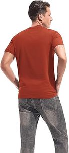 Prix de gros, t-shirts de sport personnalisés pour hommes, différentes couleurs, manches courtes, vêtements d'été, séchage rapide, t-shirt en coton pour homme, col rond - Product Image 4