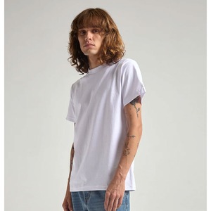 T-shirt blanc à imprimé animal pour homme, col rond décontracté, manches courtes, impression numérique, coton respirant - Product Image 2