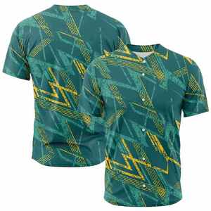 Jersey de Béisbol Transpirable con Estampado Digital por Sublimación, Diseño Personalizado OEM - Product Image 6