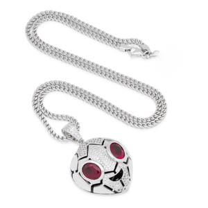 Pendentif de luxe en moissanite Ice Charm en argent sterling 925, bijoux de créateur Hip Hop, étincelant, unisexe, cadeau de mode pour soirée - Product Image 4