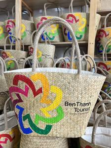 Conical <b>hats</b> and Seagrass Handbag Elegant Casual Carry <b>Bag</b> from Vietchoice Vietnam - Product Image 4