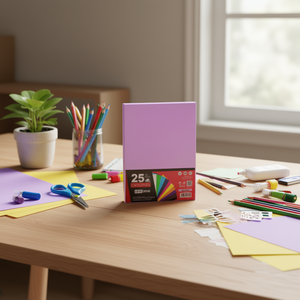 Papier cartonné violet lavande pour travaux manuels - Product Image 3