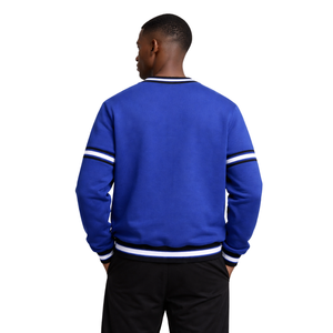Sudadera de Cuello Redondo con Cresta Azul de Phi Beta Sigma, Ropa de Fraternidad Griega con Diseño Clásico de Chenille, Comodidad y Estilo - Product Image 2