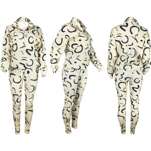 ชุดวอร์มลำลองแบบสั่งทำสำหรับผู้หญิง ลายพิมพ์แบบซับลิเมชั่น เสื้อแจ็คเก็ตกันลม ลายเรียบ ราคาขายส่ง OEM ผลิตตามสั่ง กันน้ำ - Product Image 6