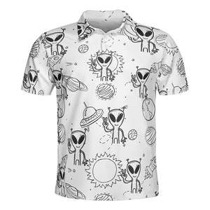 Nueva llegada, mejor diseño, venta al por mayor, precio muy bajo, camiseta polo sublimada para hombre, fabricante de equipo original, camisetas polo. - Product Image 5