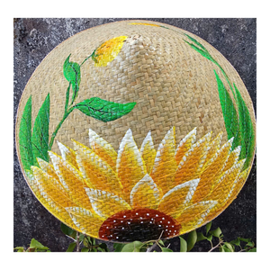 Chapeau Non La fait main du Vietnam en gros, broderie traditionnelle en feuille de palmier, toutes saisons, pour les boutiques de souvenirs et la vente au détail - Product Image 3