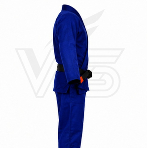 Kimono BJJ pour adultes, costume de karaté personnalisé, logo sur le devant, 100% coton, séchage rapide, tissu respirant et écologique, finition lisse, durable - Product Image 5