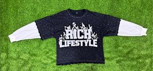 Sudadera con Capucha Personalizada para Hombre, con Logotipo Impreso, 100% Algodón, Talla Grande, Unisex, Sudadera con Capucha para Hombre - Product Image 3