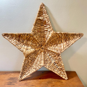 Wall hanging accessories water hyacinth christmas <b>star</b> eco friendly ornaments for walls <b>decoration</b> - Product Image 2