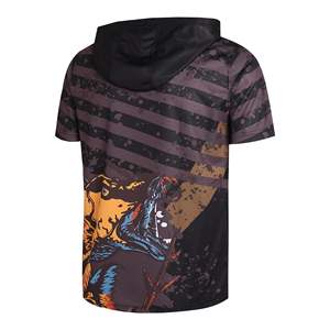 Hoodies pour hommes hautement recommandés, impression par sublimation, été, 100% polyester, séchage rapide, fabricant en gros - Product Image 2