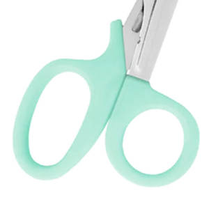 Ciseaux à pansements 5,5 pouces en acier inoxydable, parfaits pour les interventions chirurgicales, les soins médicaux et la maison, couleur rouge, instruments médicaux infirmiers - Product Image 3