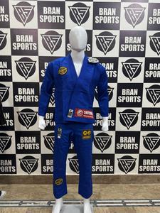 Competitor Blue Shoyorol Batch 136 Jiu Jitsu BJJ GI Uniform with Custom Logo Breathable 100% Cotton Gi - Product Image 1