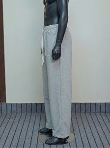 Pantalon de survêtement décontracté pour homme, 100 % coton, léger, séchage rapide, impression de logo personnalisée, taille mi-haute, style streetwear, vente en gros usine - Product Image 4