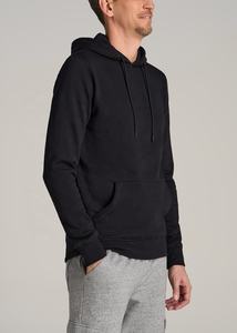 Meilleur nouveau sweat à capuche surdimensionné de couleur noire pour hommes vêtements de haute qualité à la mode sweat à capuche pour hommes respirant avec logo personnalisé sweat à capuche thermique pour hommes - Product Image 3