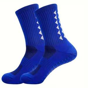New Custom Quick-Dry Knee High Athletic <b>Socks</b> For Winter Sports Embroidered Logo Mesh Ventilation <b>Polyester</b>/Cotton Material - Product Image 5