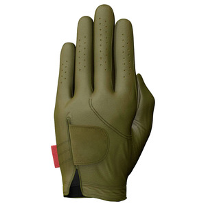 Guante de Golf de Cuero Genuino Marrón para Mano Derecha, Transpirable, Perforado, con Cierre de Velcro, Unisex, Deportivo - Product Image 4
