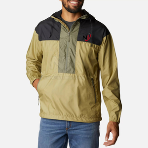 Easy Wear Eco Friendly Hooded Men's <b>Winter</b> Windbreaker Jacket Waterproof Quick Dry Breathable Front Logo Custom OEM Sports - Product Image 1