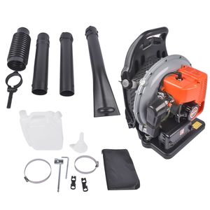Soffiatore a Benzina Professionale 63CC a 2 Tempi con Zaino, Capacità 1.8L, Velocità 6800 giri/min, Soffiatore d'Aria DC Senza Fili, Supporto OEM - Product Image 4