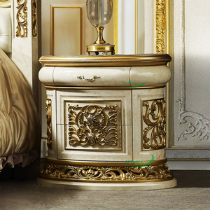 ชุดห้องนอนไม้มะฮอกกานีคลาสสิคสุดหรู งานแกะสลักด้วยมือ สำหรับอพาร์ตเมนต์ - Product Image 3